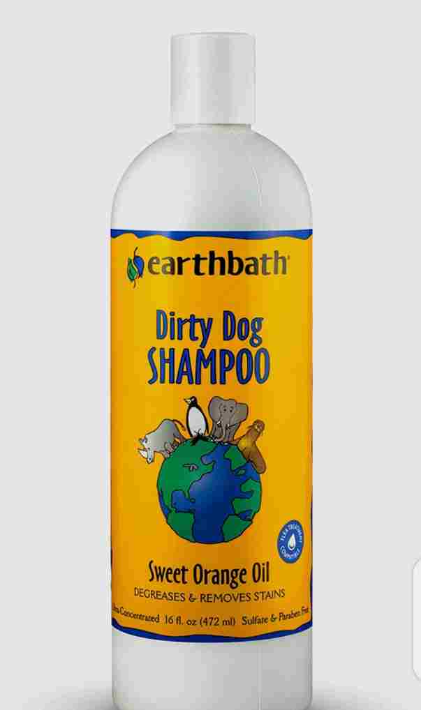 Earthbath All Natural Orange Peel Oil Shampoo, 16-Ounce