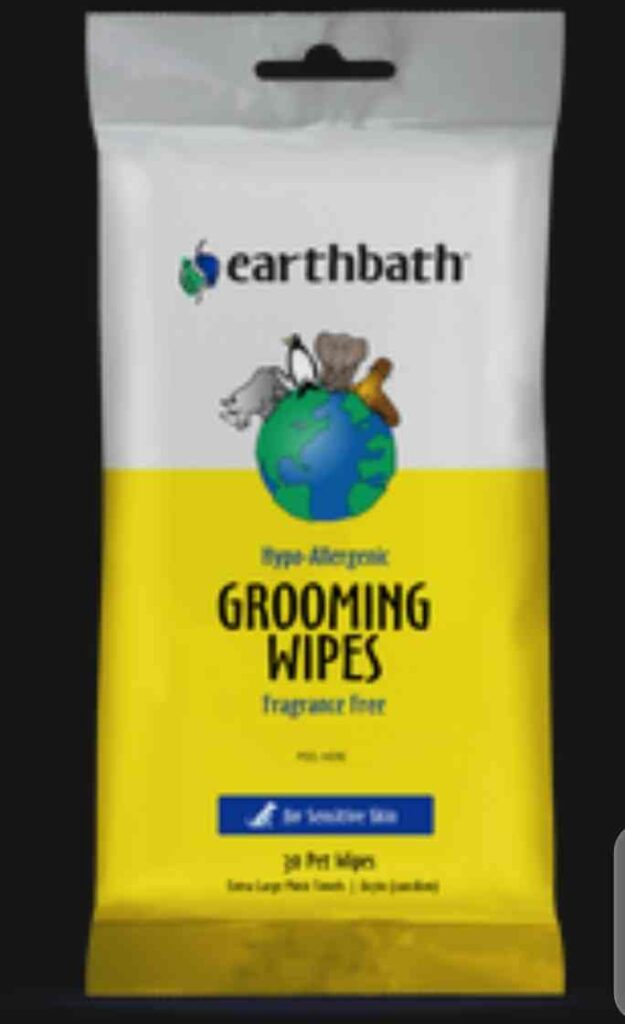 Earthbath Hypo-Allergenic Grooming Wipes