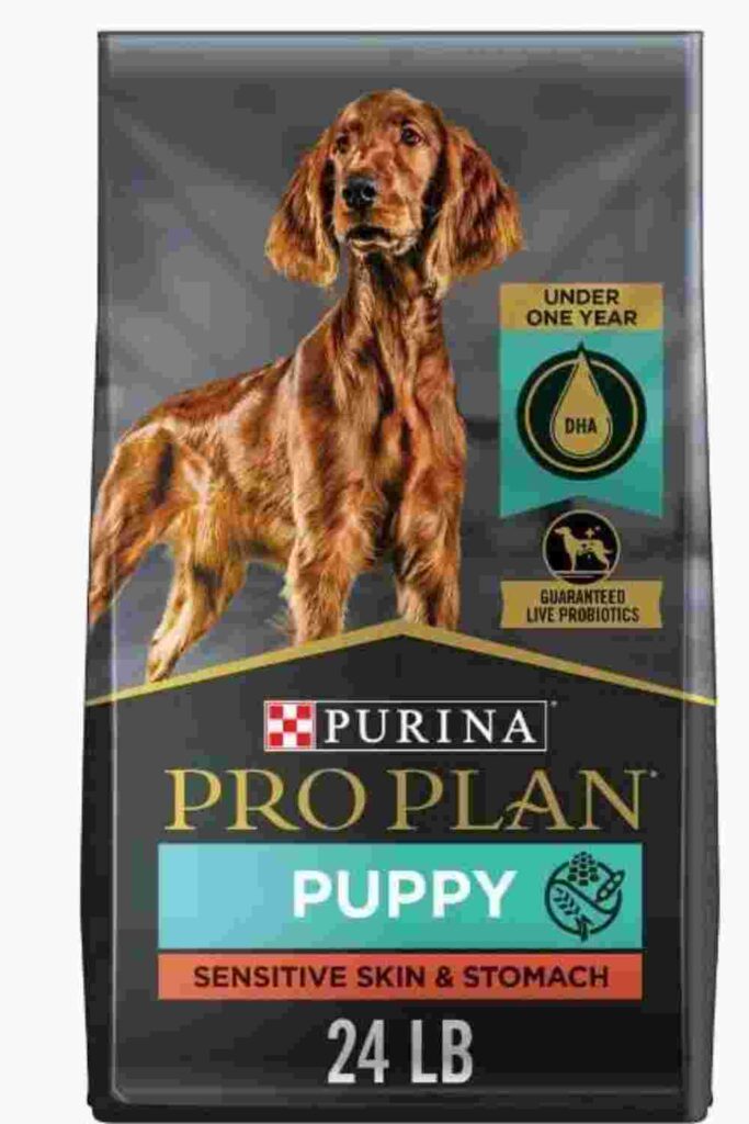 Purina pro plan puppy sensitive skin & stomach lamb and oatmeal dry puppy food