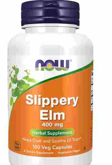 Now slippery elm capsules