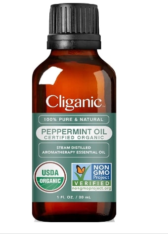 Peppermint essential oil for puppy upset stomach