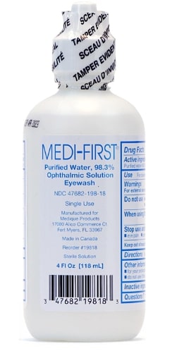 Medi-first saline eyewash for dogs