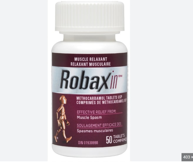 robaxin for dog leg pain