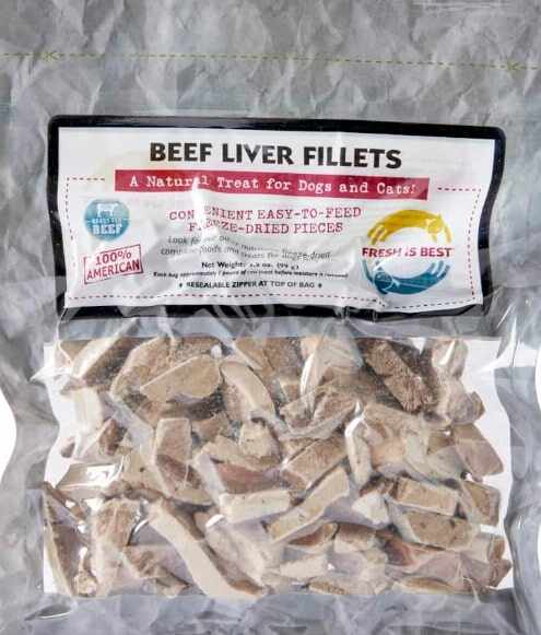 Raw Feeding Miami beef liver fillets