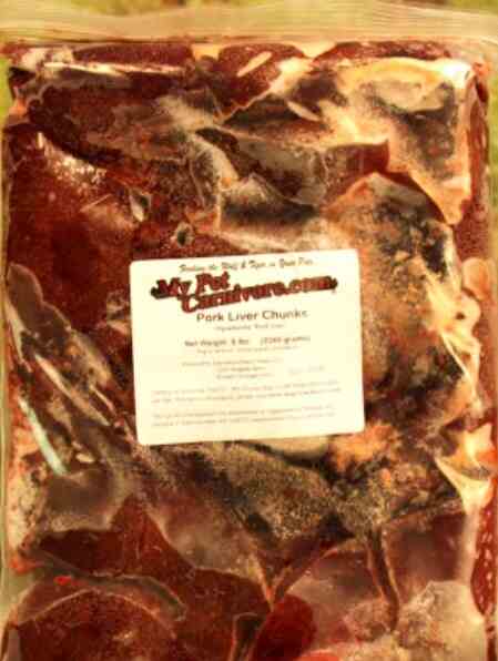 my pet carnivore.com pork liver for dogs 