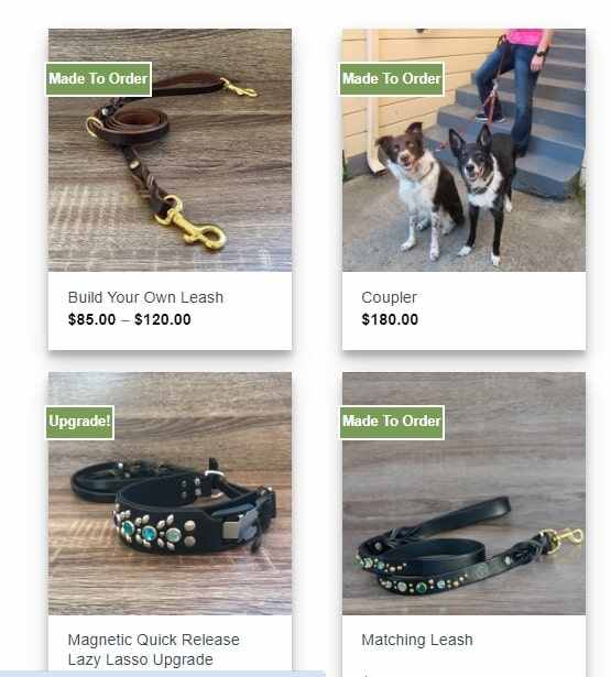 Paco Collars leather dog leads (1)