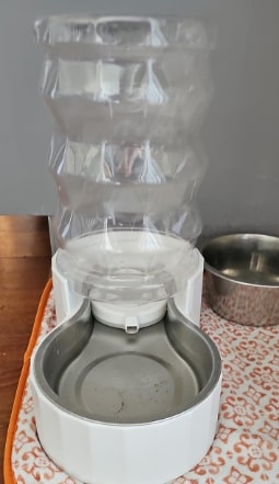 stainless steel dog water dispenser  