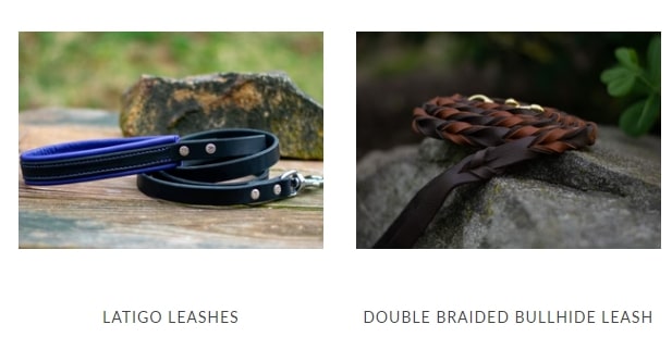 Sexy Beast dog leather leads